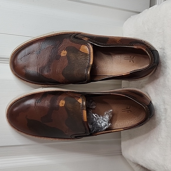 frye essex low leather sneaker